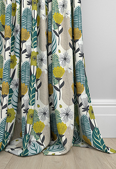 Blooma, Spruce - Made to Measure Curtains
